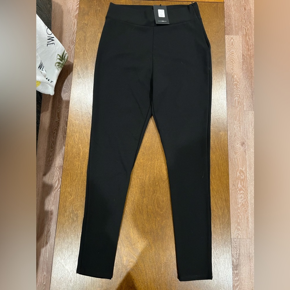 fashion nova | size XL | black high rise dress pants